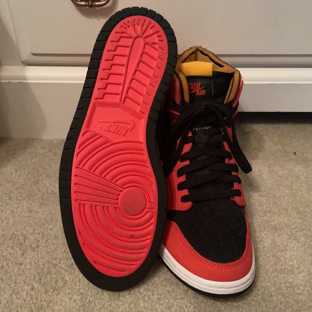 Jordan Nike Zoom Air mid rise sneakers - Picture 4 of 6